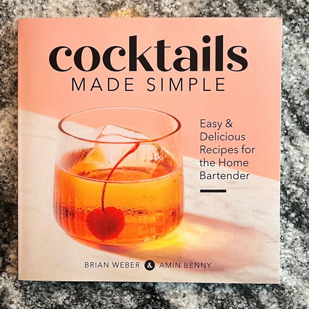 Cocktails Made Simple — Pink Cocktail Recipe Book for Home Bartenders
